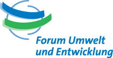 Logo Forum Umwelt und Entwicklung