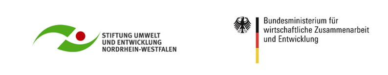 Logos NRW und BMZ