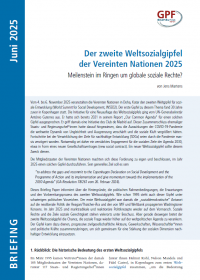 Cover des Briefings "Der zweite Weltsozialgifpel der Vereinten Nationen 2025"