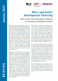 More and better development financing 2025_cover