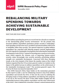 SIPRI-Analyse Military Spending SDGs