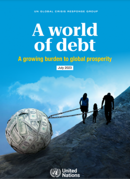 Cover A world of debt