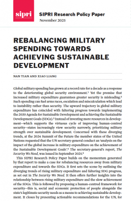 SIPRI-Analyse Military Spending SDGs