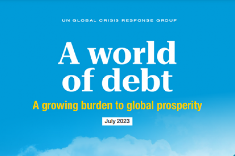 Cover A world of debt