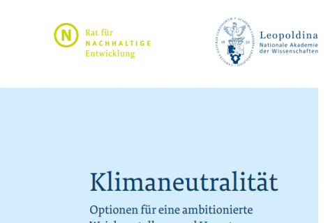 Cover Klimaneutralität