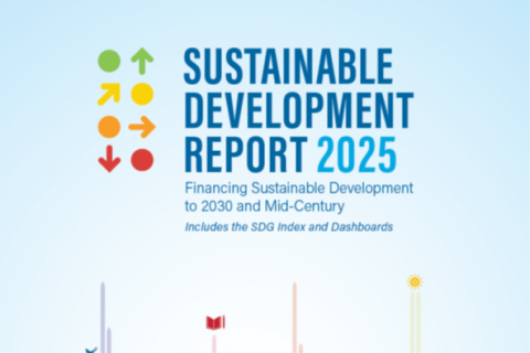 Cover des Sustainable Development Report 2025