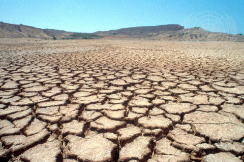 Boden Erde gebrochen Wassermangel UN Photo/Evan Schneider